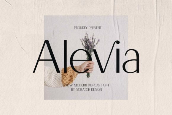 Alevia: A Display Sans Serif for Thoughtful Editorial Design