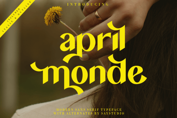 April Monde: A Modern Sans Serif That Earns Attention—Not Just Space