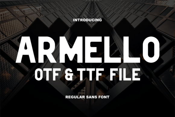 Armello Font: Bold, Modern Display Typeface for Scroll-Stopping Branding