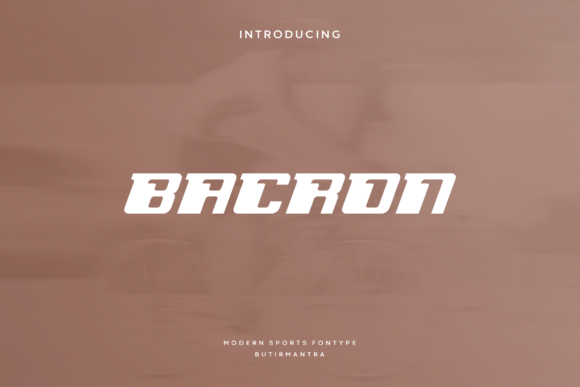 Bacron: A Modern Sans Serif That Just Works