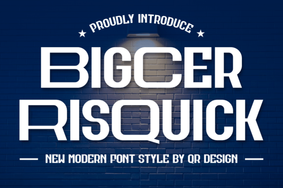 Bigcer Risquick: A Steady, Confident Sans Serif for Editorial Clarity