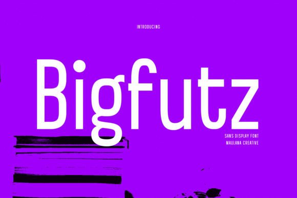 Bigfutz: A Bold, Clear Sans Serif Font for Campaign-Ready Headlines