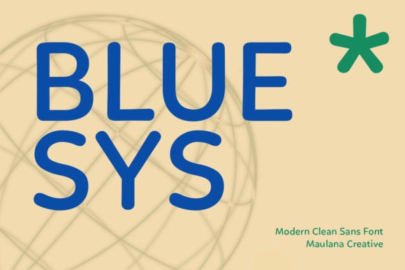 Bluesys: A Light, Lively Sans Serif for Branding Moments