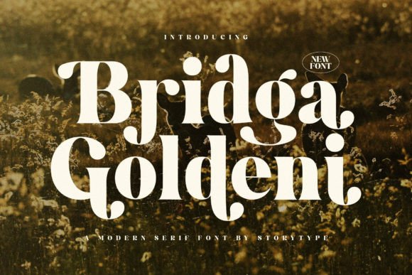 Bridga Goldeni: A Modern Serif Font for Elegant Branding