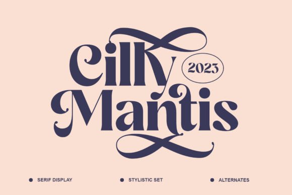 Cilly Mantis: A Serif Display Font That Cuts Through the Feed
