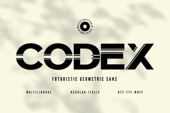Codex: A Sleek Sans Serif Font for Handmade Brands