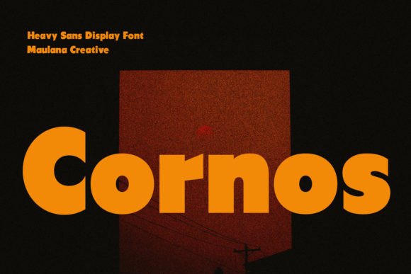 Cornos: A Clean, Confident Display Typeface for Thoughtful Design