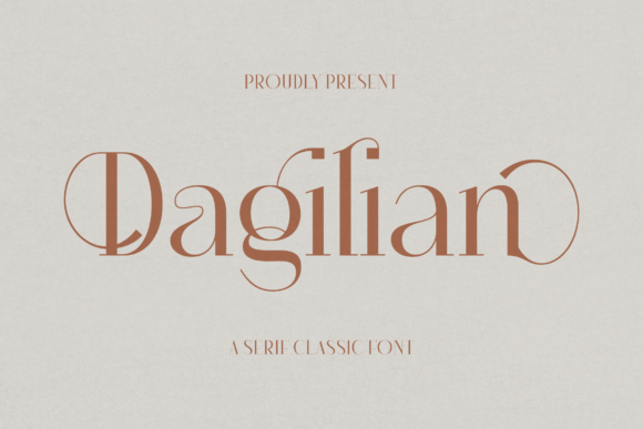 Dagilian: A Serif Typeface That Elevates Your Brand Instantly