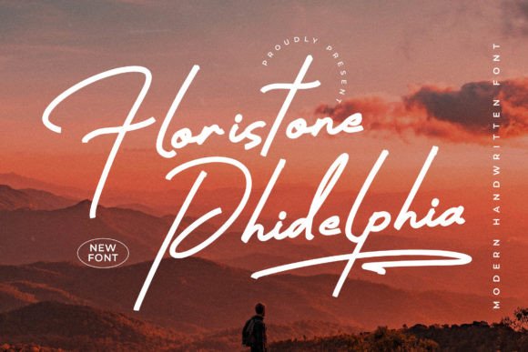 Floristone Phidelphia: A Thoughtful Handwritten Font for Real Branding Work