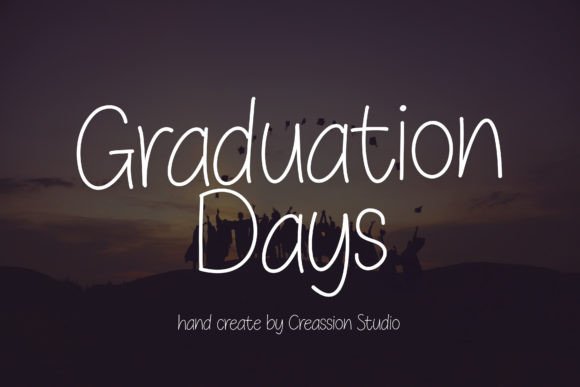 Graduation Day: A Modern Sans Serif Font for Real Branding Work