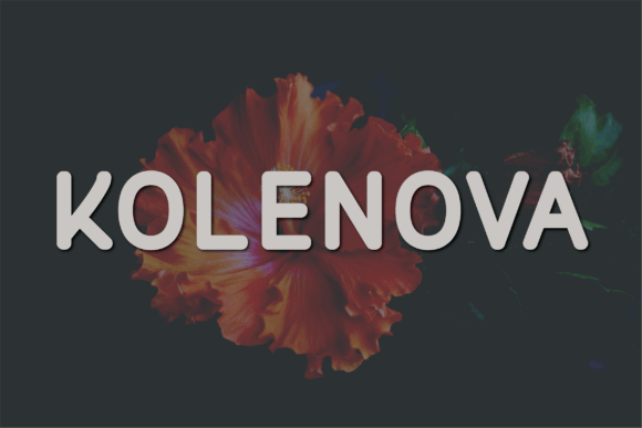 Kolenova: A Modern Sans Serif Font for Thoughtful Branding