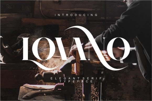 Lovano: A Serif Typeface for Editorial Elegance