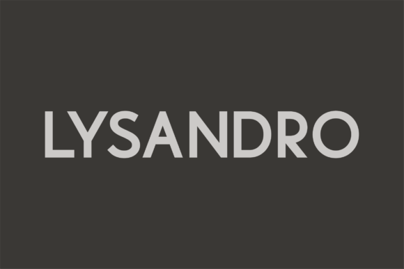 Lysandro: A Modern Sans Serif Font for Scroll-Stopping Marketing