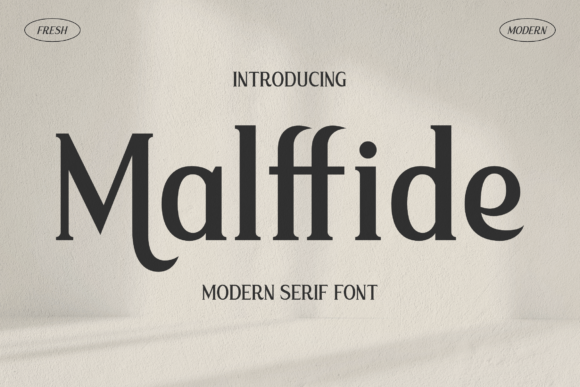 Malffide: A Serif Font That Makes Your Brand Feel Thoughtful & Timeless