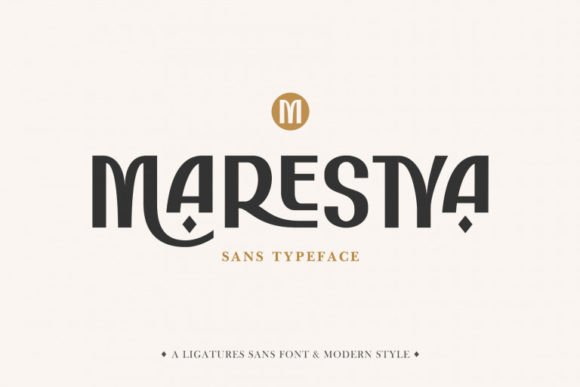 Marestya: A Chic Sans Serif Font for Handmade Creators