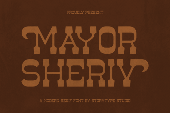 Mayor Sheriv: A Luxe Serif Font That Elevates Web Design