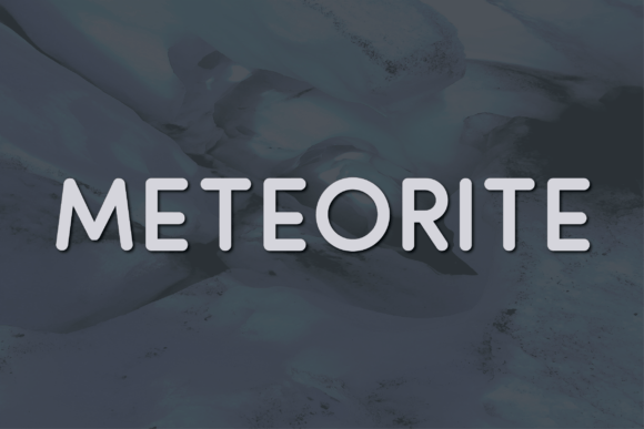 Meteorite: A Modern Sans Serif for Polished Digital Branding