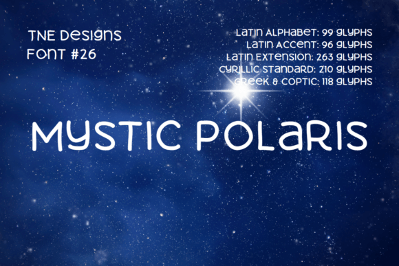 Mystic Polaris: A Clean Sans Serif Font for Trusted Branding