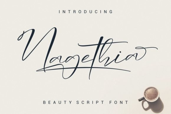 Nagethia Font: A Bold, Authentic Display Typeface for Small Business Branding