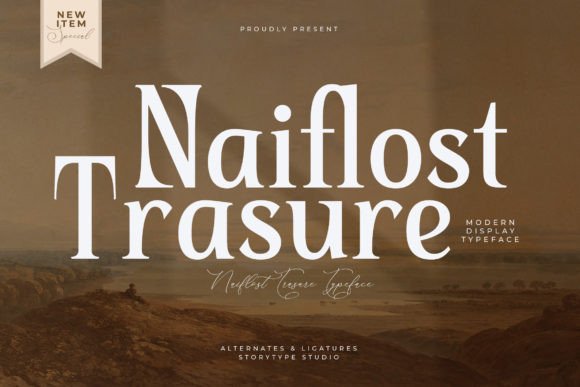 Naiflost Trasure: A Serif Font That Elevates Brand Voice