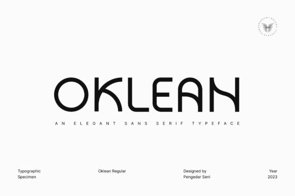 Oklean: A Clean, Modern Sans Serif Font for Makers