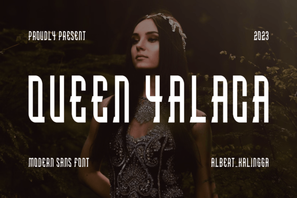Queen Yalaca: A Bold Serif Display Font That Earns Its Place
