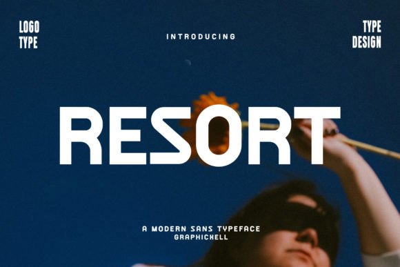 Resort: A Friendly, Modern Sans Serif Font for Makers