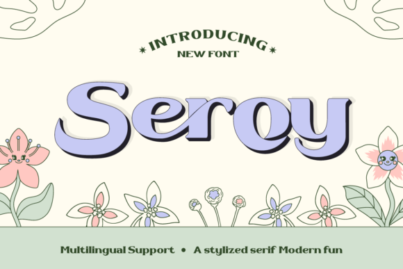 Seroy: A Modern Serif Font That Cuts Through the Feed
