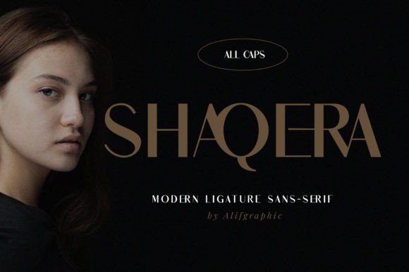 Shaqera: A Confident Modern Sans Serif Font for Brand Identity
