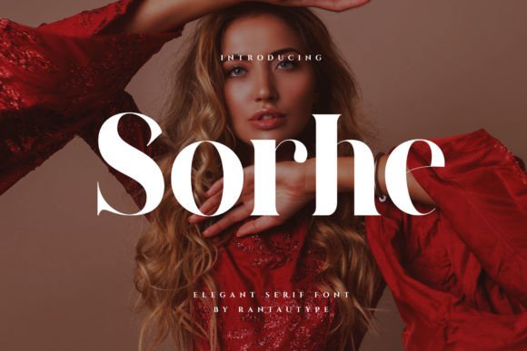 Sorhe: A Modern Serif Font for Digital Branding