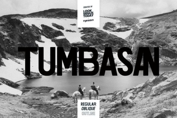 Tumbasan: A Modern Sans Serif Font for Scroll-Stopping Marketing